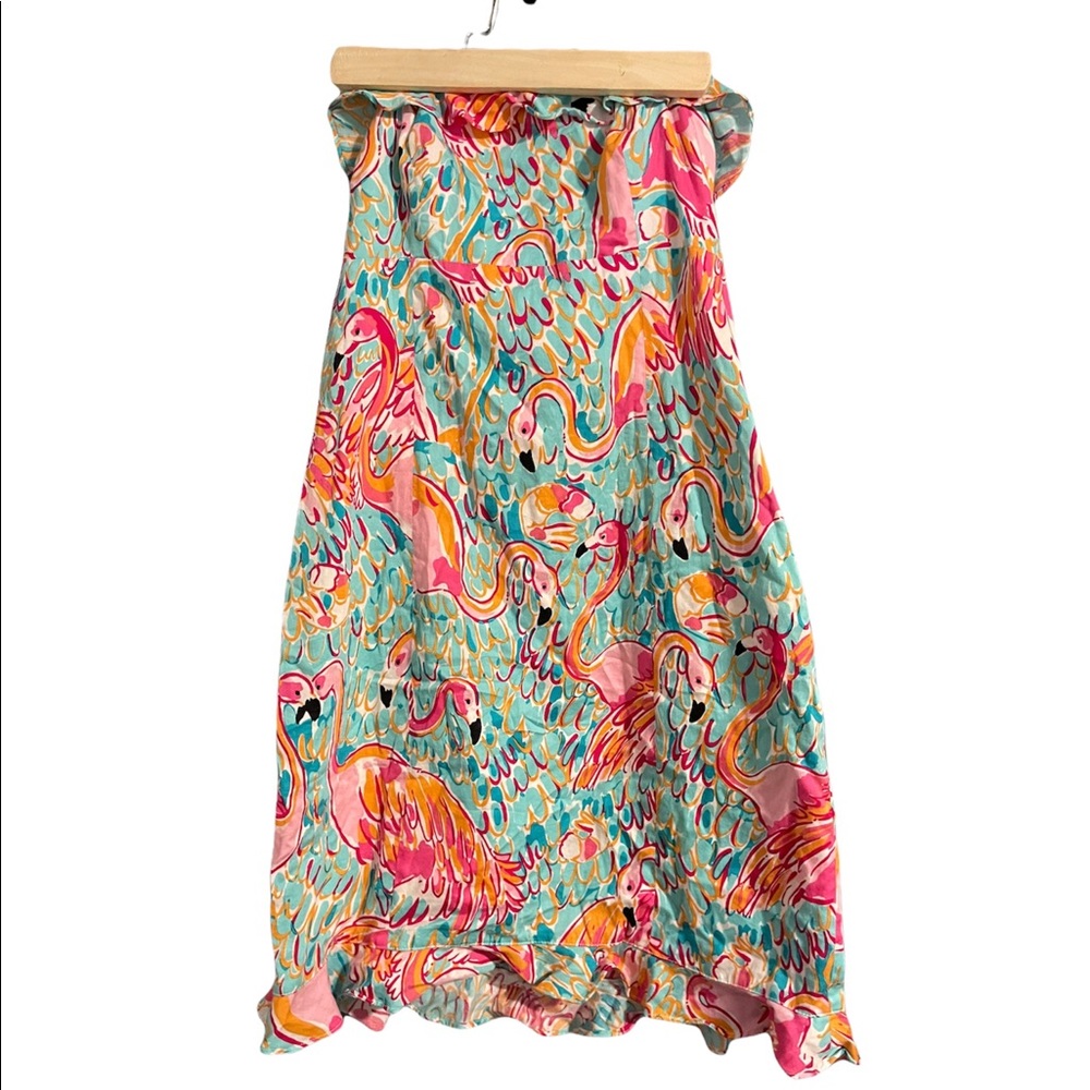 Lilly Pulitzer flamingo dress